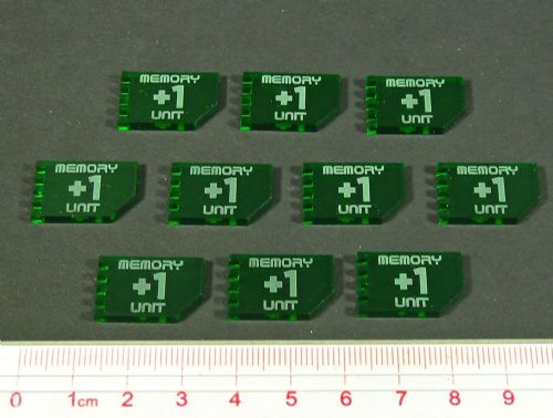 10 Memory Unit Tokens for Android Netrunner LCG