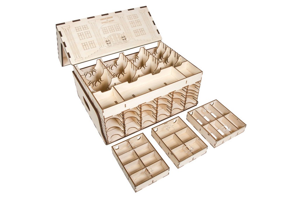 The Broken Token Arkham Museum Crate compatible with Elder Sign The Broken Token Arkham Museum Crate compatible with Elder Sign
