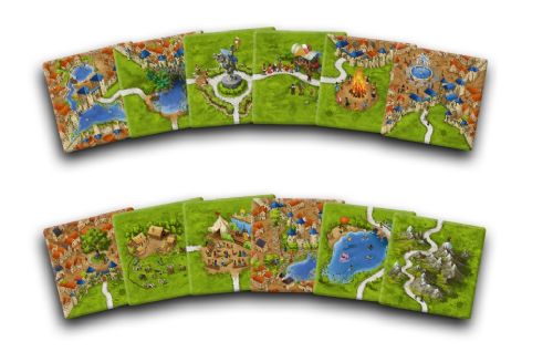 Carcassonne 4 seasons mini expansion The Summer