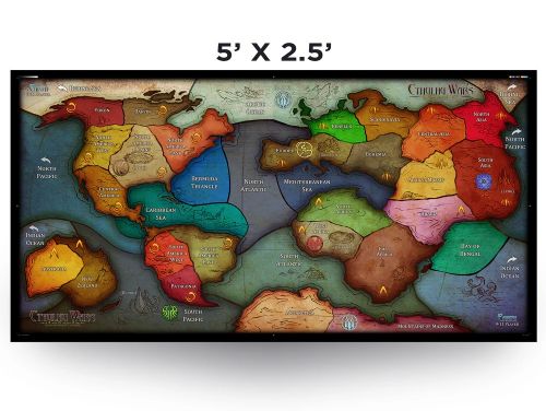Cthulhu Wars Board Game 9-11 Player Neoprene Earth Map