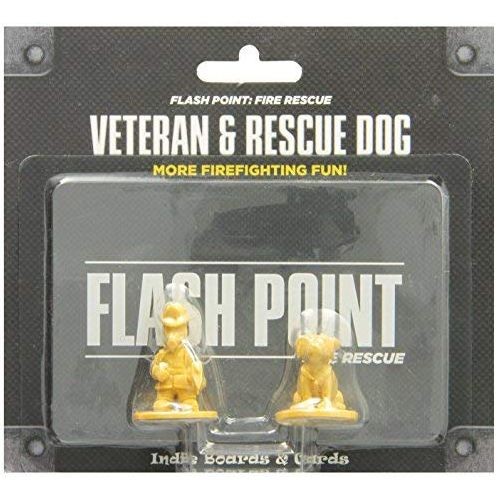 Flash Point Fire Rescue Veteran and Rescue Dog Pack Expansion