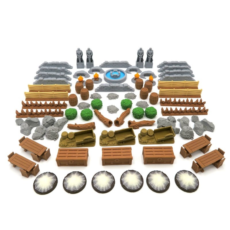 Full Scenery Pack for Journeys in Middle Earth (LOTR) - 77 Bioplastic pieces Full Scenery Pack for Journeys in Middle Earth (LOTR) - 77 Bioplastic pieces