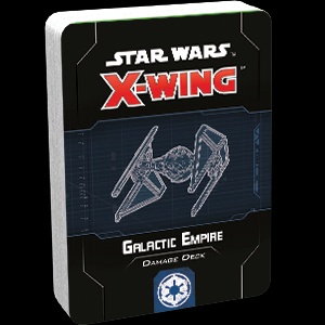 Star Wars X-Wing 2.0 Galactic Empire Damage Deck
