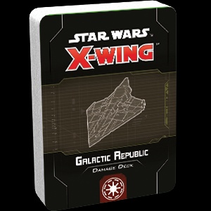 Star Wars X-Wing 2.0 Galactic Republic Damage Deck