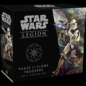 Star Wars Legion Phase II Clone Troopers Unit Expansion