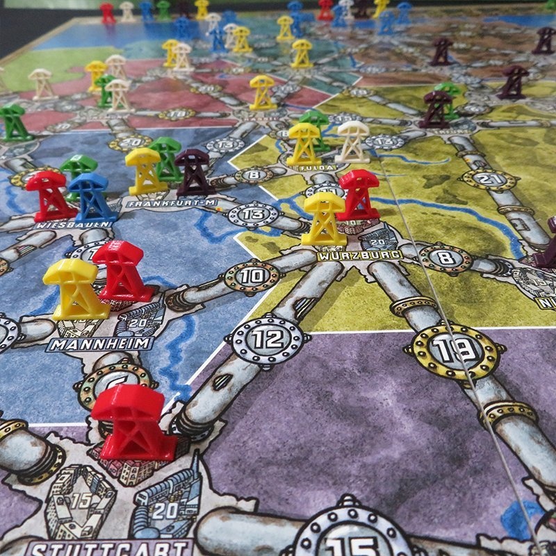 Powerhouse Bioplastic tokens for Power Grid - 132 Pieces Powerhouse Bioplastic tokens for Power Grid - 132 Pieces