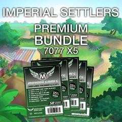 Premium Sleeves bundle for Imperial settlers (MDG7077x5)