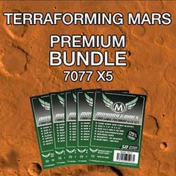 Premium Sleeves bundle for Terraforming Mars (7077x5)