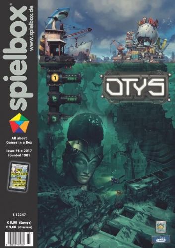 Spielbox magazine 06 2017 with Dominion Promo Card