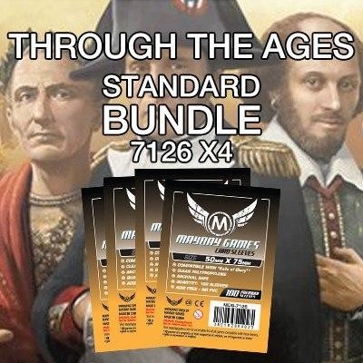 Standard Sleeves Bundle for Through the Ages (MDG7126x4)