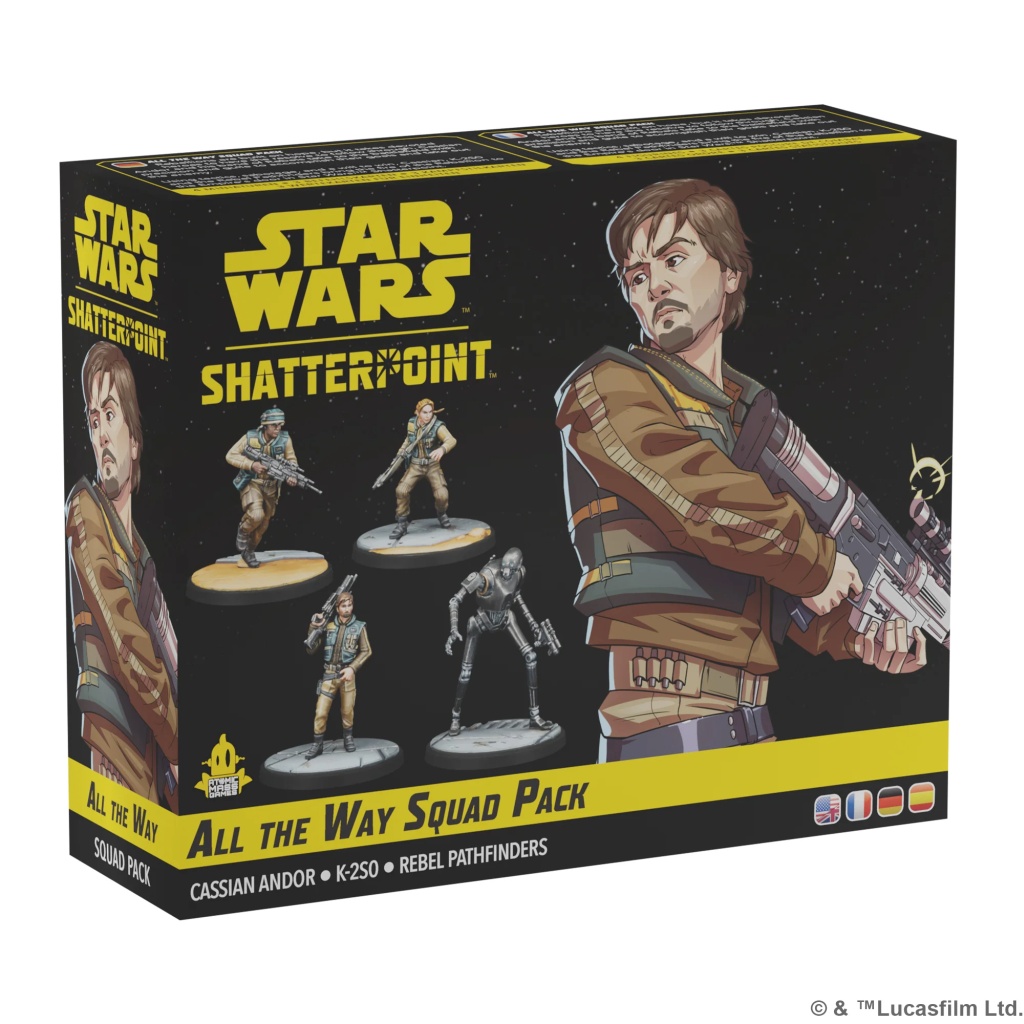 Star Wars Shatterpoint All the Way Cassian Andor Squad Pack Star Wars Shatterpoint All the Way Cassian Andor Squad Pack