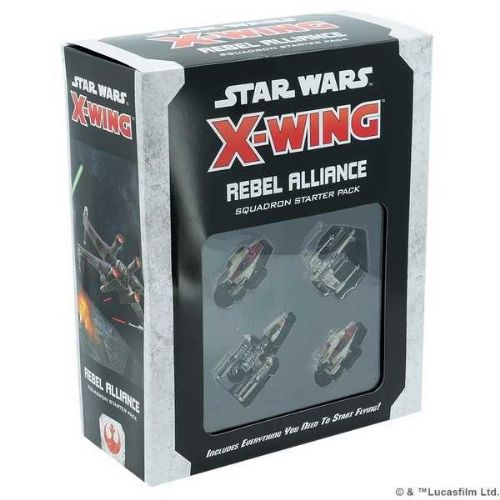 Star Wars X-Wing 2.0 Rebel Alliance Squadron Starter Pack