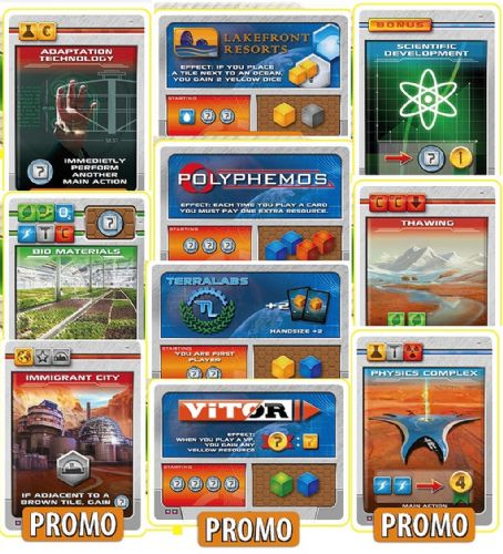 Terraforming Mars Dice Game Promo pack