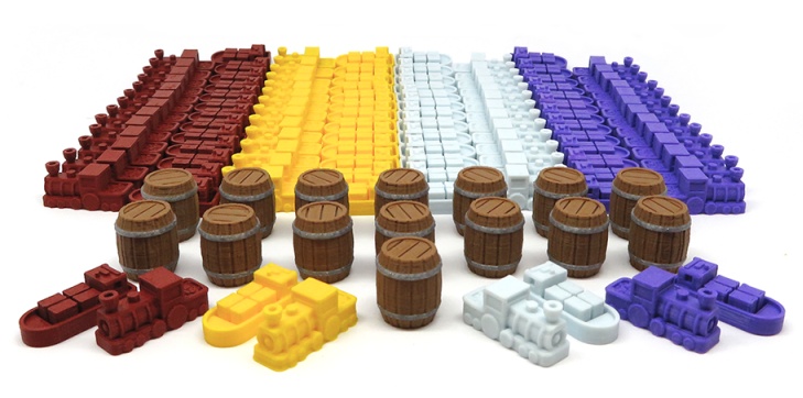 Upgrade kit for Brass Birmingham - 127 bioplastic pieces Upgrade kit for Brass Birmingham - 127 bioplastic pieces